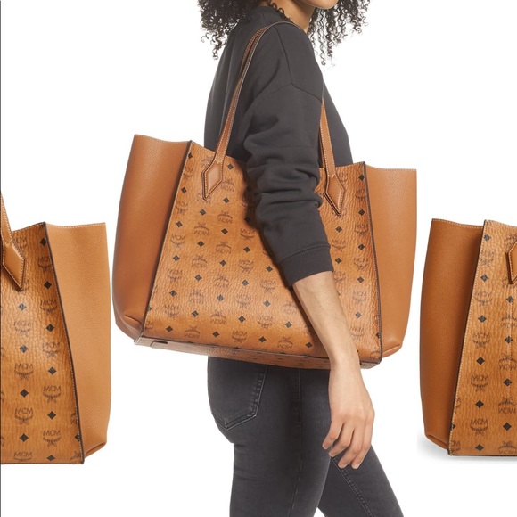 MCM Handbags - MCM canvas shopper bag